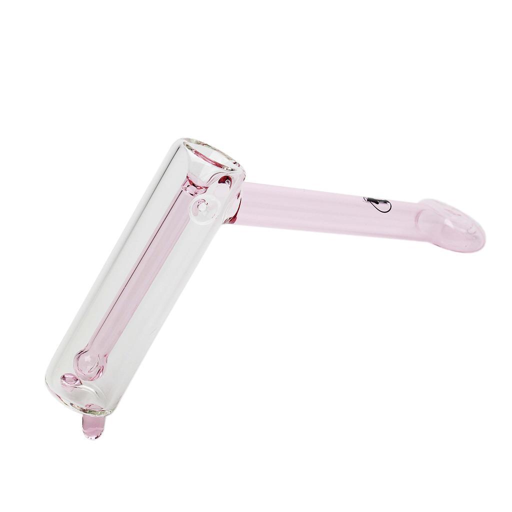 Glass Bubbler Tree Glass 7.5" Thin Showerhead Hammer