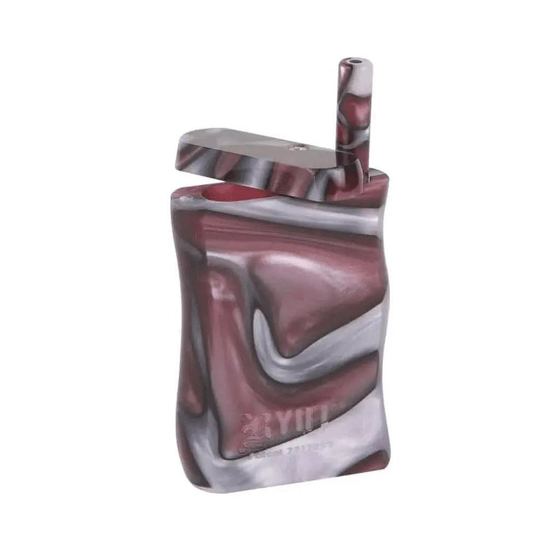 Ryot Short Acrylic Taster Box with **Matching Bat** - PURPLE & WHITE