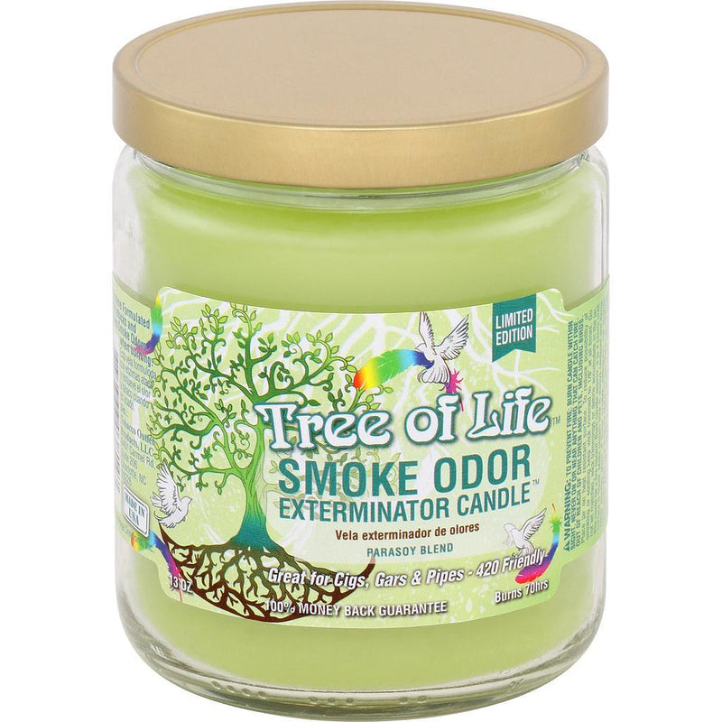 Smoke Odor Candle Limited Edition 13oz Tree of Life