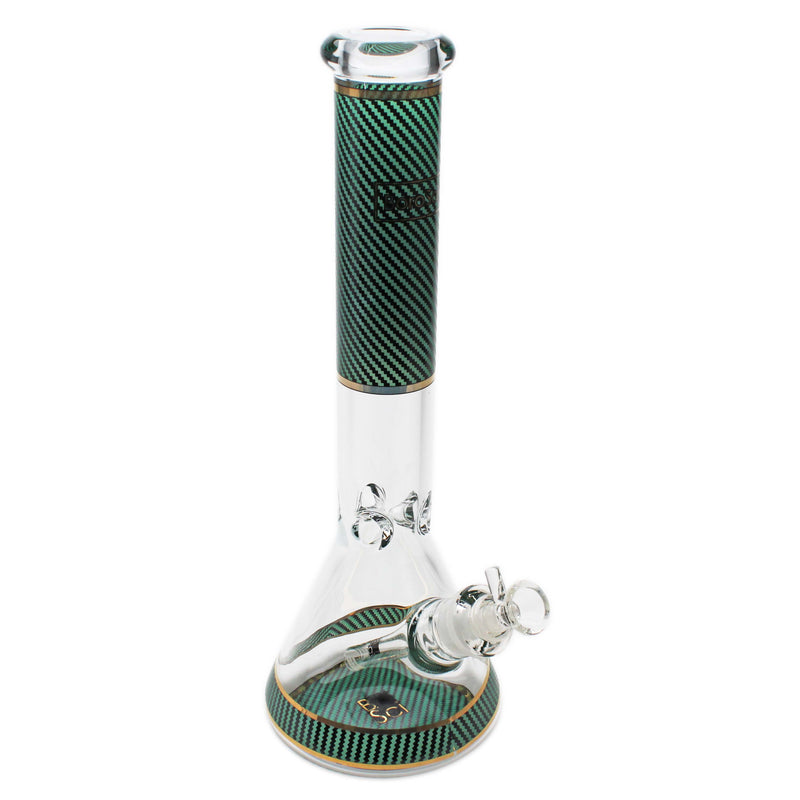 Glass Bong BoroSci 15" Decal 7mm Beaker