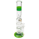 BoroSci 16" Double Inversion to Turbine Perc Bong