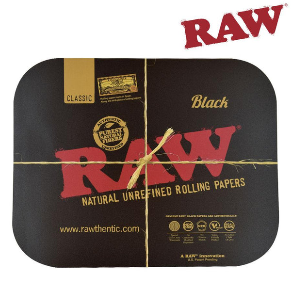 Raw Black Rolling Tray Cover Large