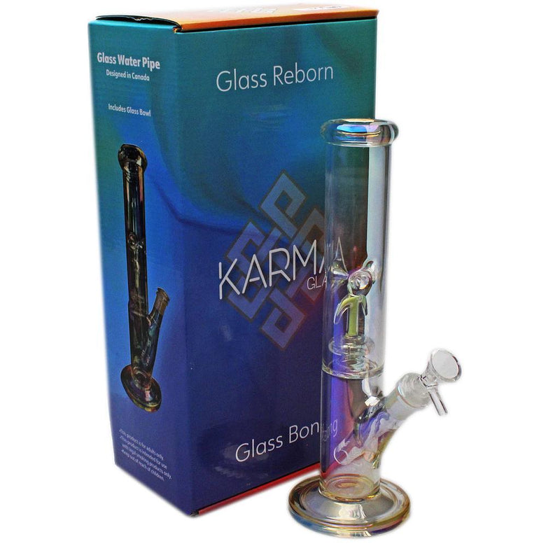 Glass Bong Karma 10" Champagne Dome Perk
