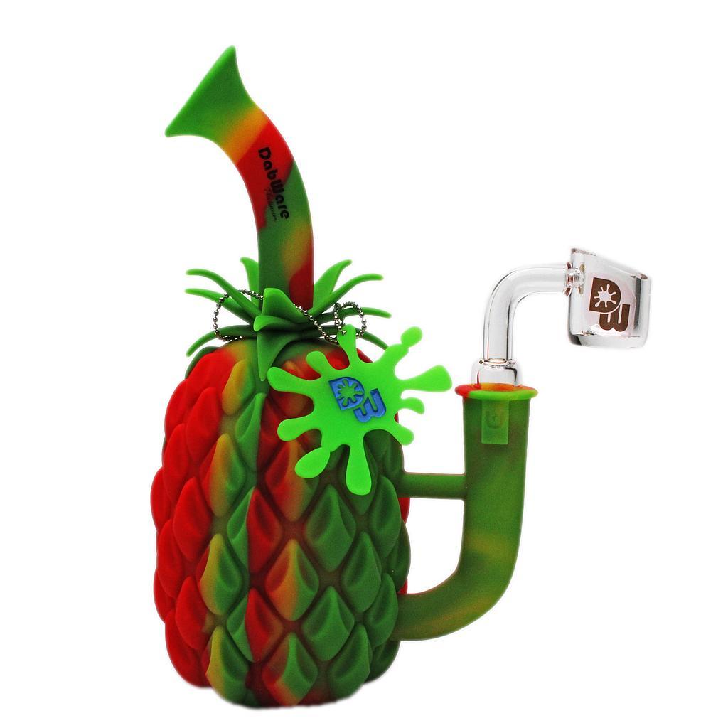 Silicone Rig Dabware Platinum Pineapple Rig