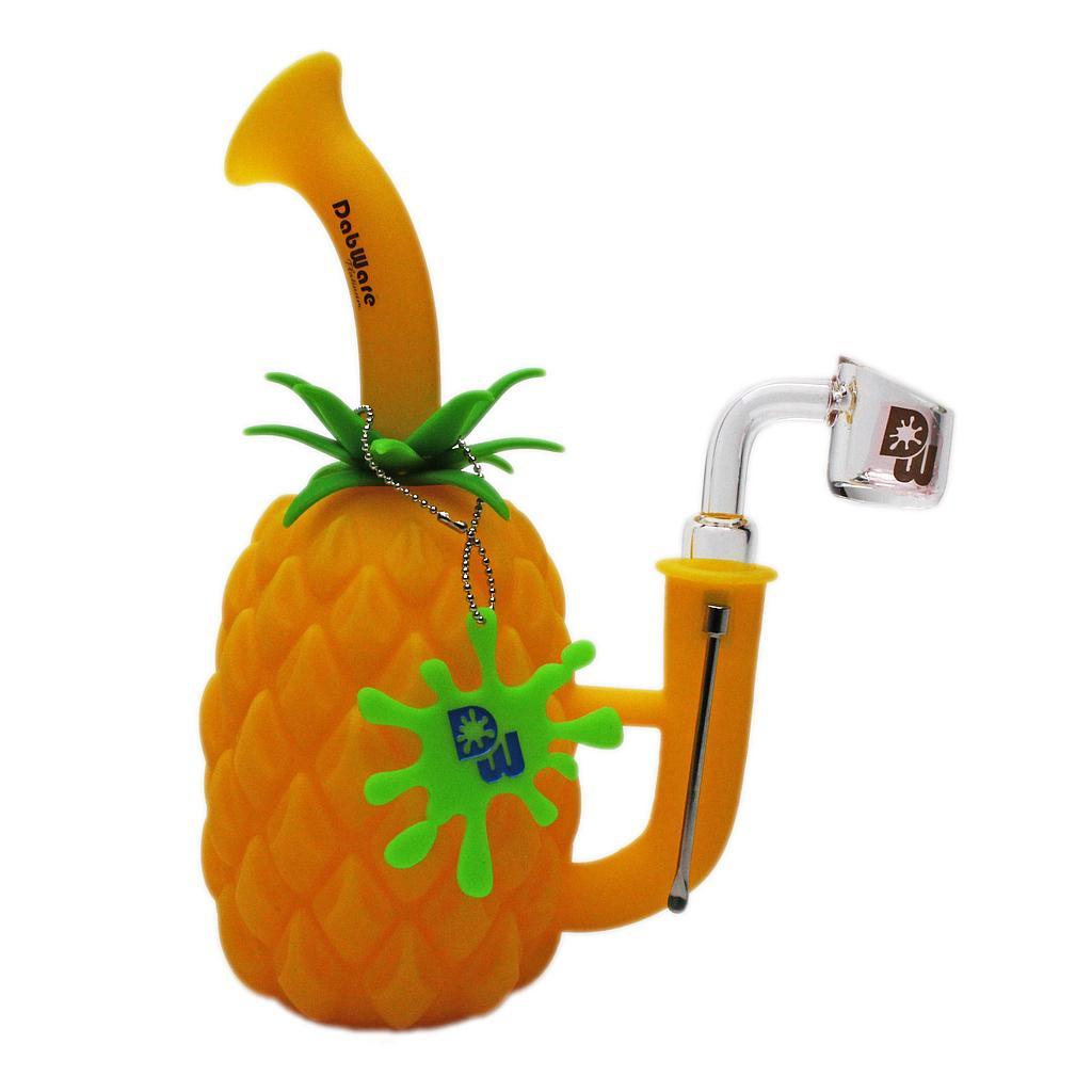 Silicone Rig Dabware Platinum Pineapple Rig