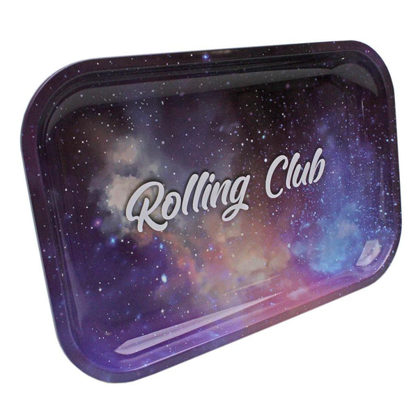 Rolling Club Metal Rolling Tray - Medium - Galaxy