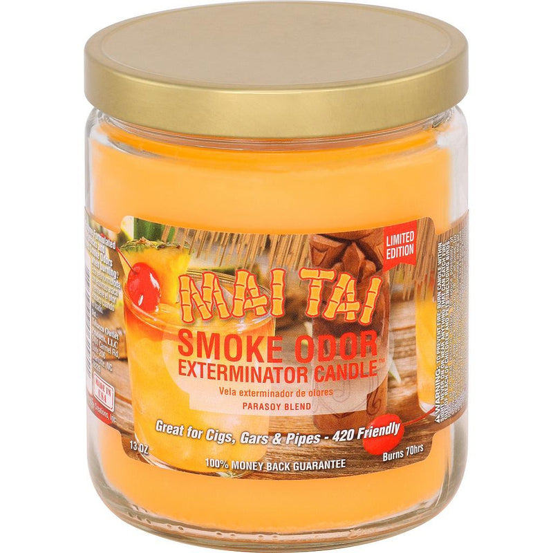 Smoke Odor Candle 13oz Limited Edition Mai Tai
