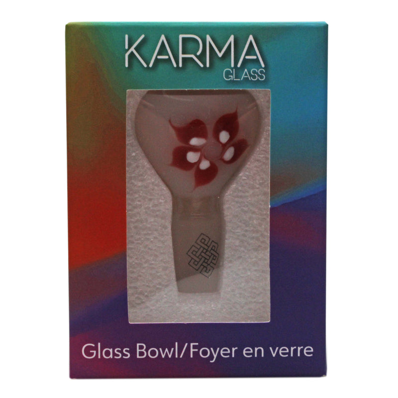 Glass Bowl Karma 14mm Flower
