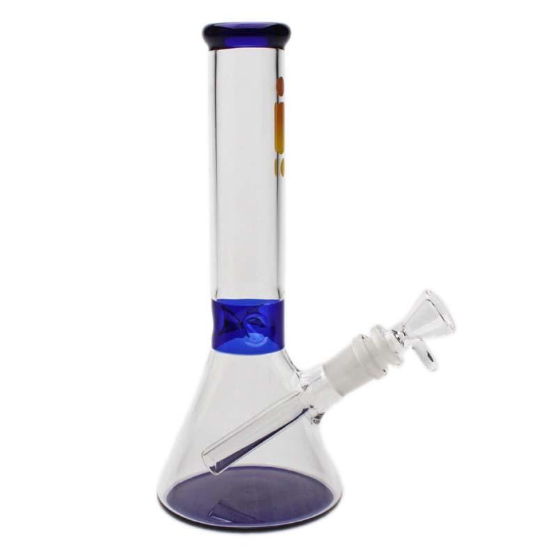 Glass Bong - 10" Blue Beaker - Limited Time