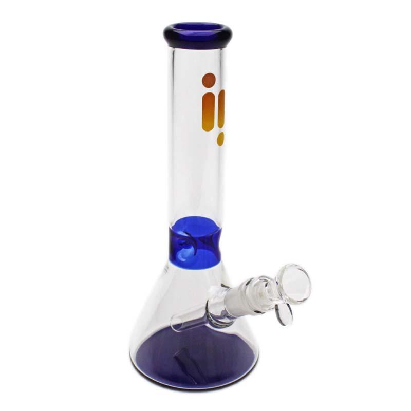 Glass Bong - 10" Blue Beaker - Limited Time