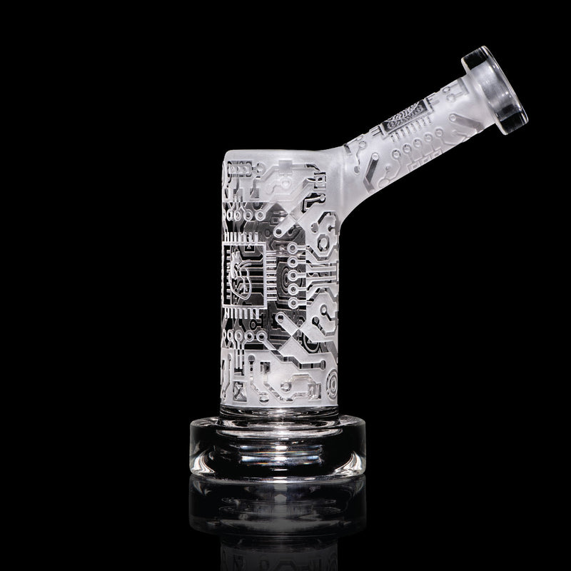 Glass Bong - Milkyway 7" Circuitboard Rig/Bubbler