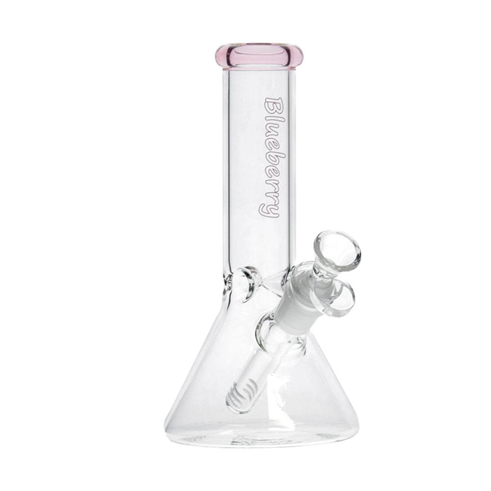 Glass Bong - Blueberry - 8" Beaker Bong