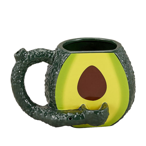 Avocado Shaped Ceramic Mug  Pipe