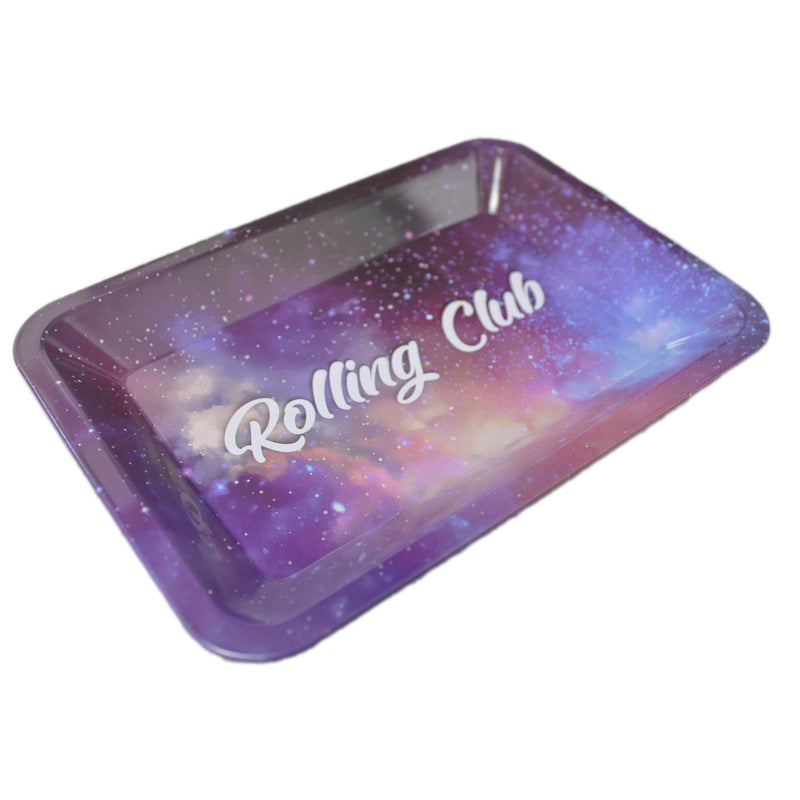 Rolling Club Metal Rolling Tray - Small - Galaxy