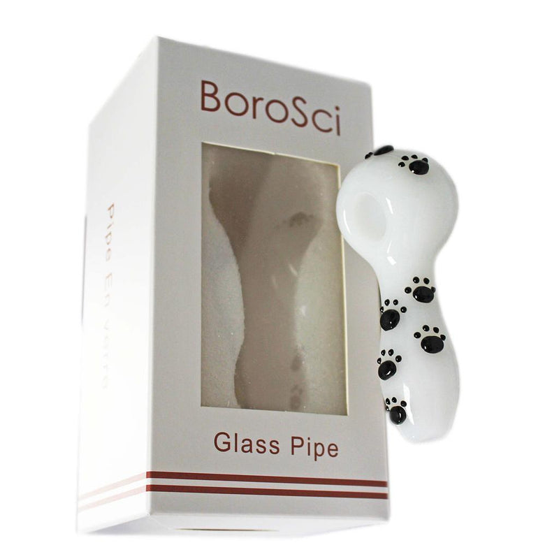 Glass Pipe BoroSci 4" Dog Paw