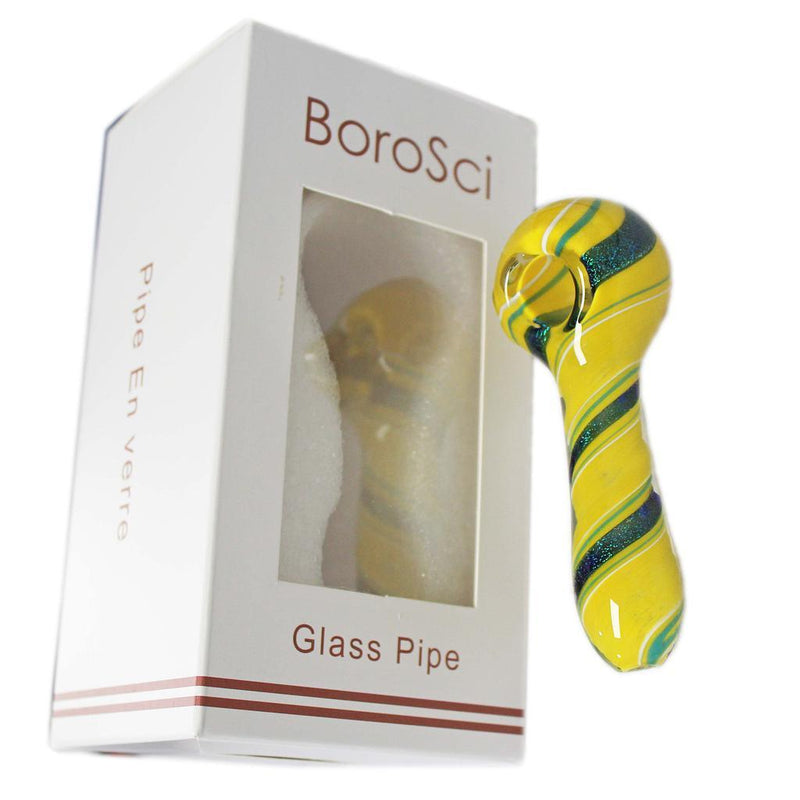 Glass Pipe BoroSci 4.5" Sunshine