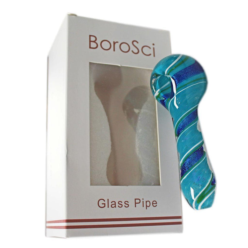 Glass Pipe BoroSci 4" Sea