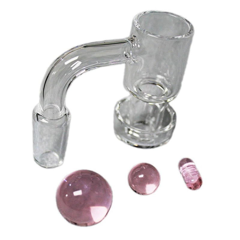 Glass Concentrate Accessory Cannacessories Terp Slurp Banger 14mm 90 Degree Kit