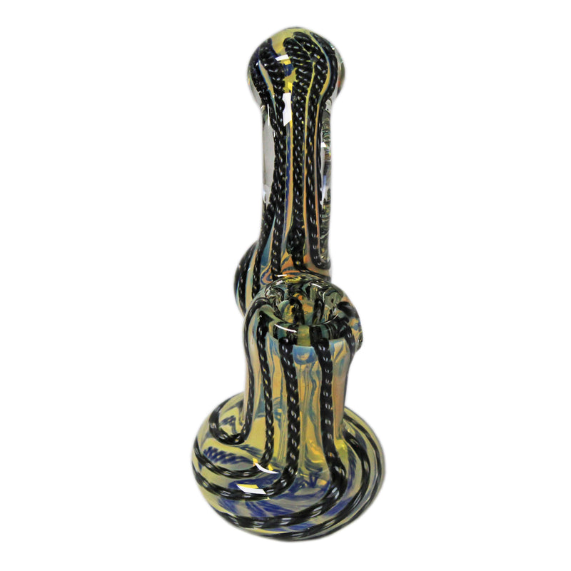 Glass Bubbler Genuine Pipe Co 6" Stand Up Vert