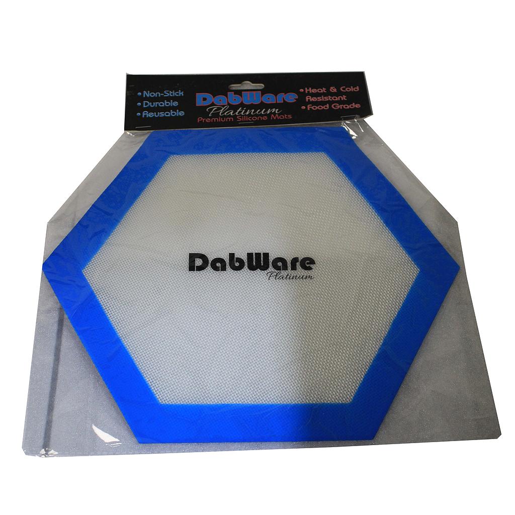 Silicone Mat Dabware Platinum Hex 11"