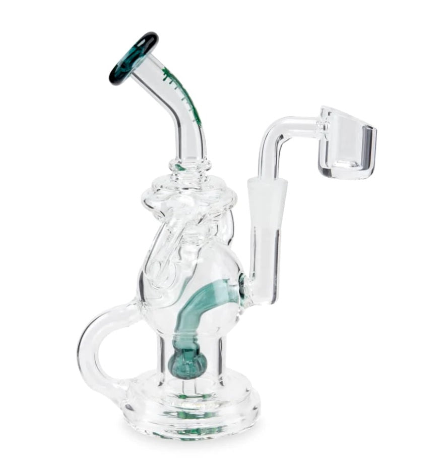 Glass Dab Rig Ooze Mini Recycler