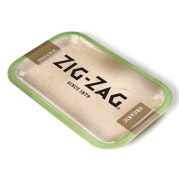 Zig Zag Metal Rolling Tray - Medium - Organic