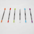 DabWare Long 6.5" Silver Dabber with Silicone Tips