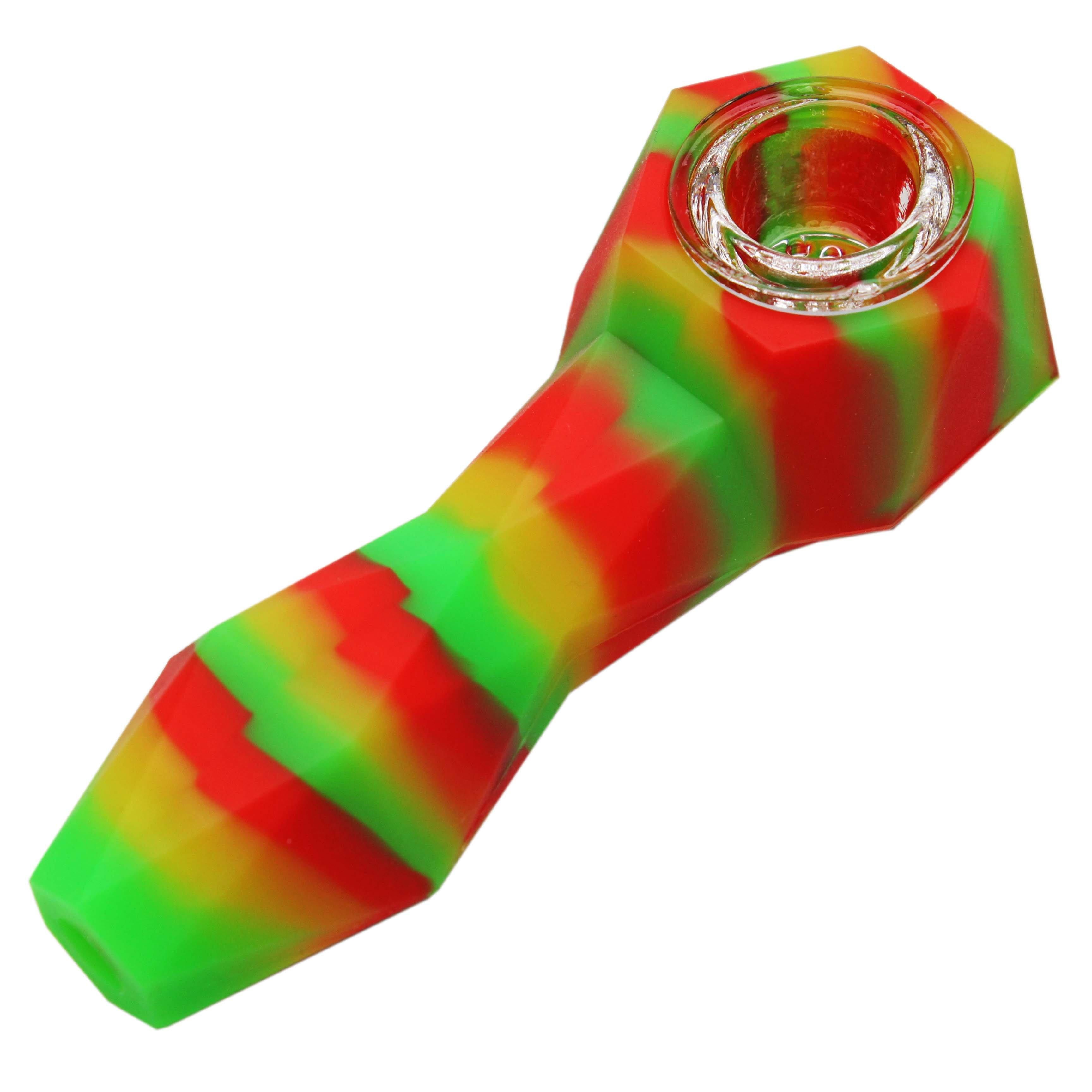 Silicone Pipe Dabware Platinum Diamond - Budders Cannabis