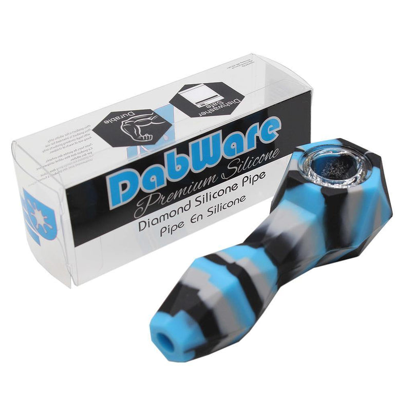 Silicone Pipe Dabware Platinum Diamond - Budders Cannabis